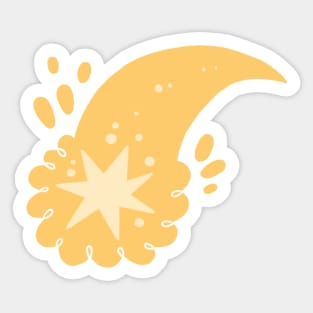 Shooting Star Sticker